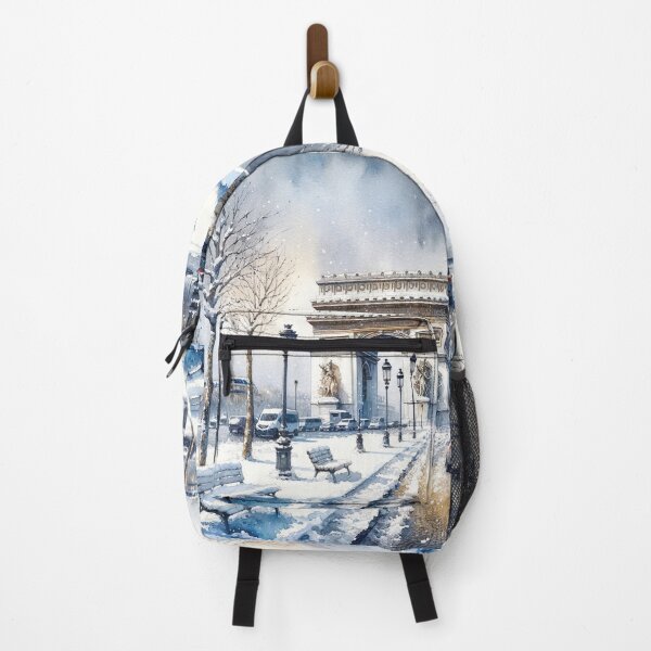 Item preview, Arc de Triomphe on a snowy day designed and sold by Best-Kept.