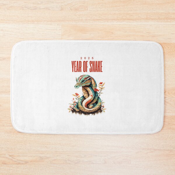 Item preview, Cyan,red ,orange and Blue Snake-Year of the Snake ver5- Chinese Zodiac Theme-white Background designed and sold by CosmicNook1.