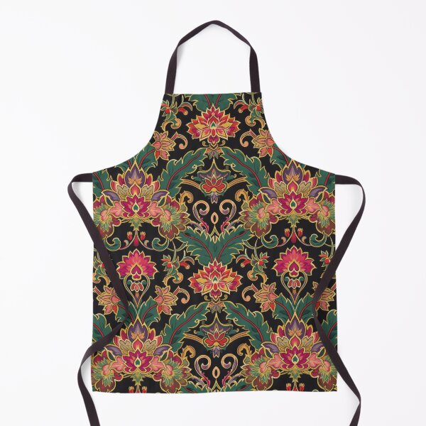 Item preview, Ornate Floral Pattern on Dark Background designed and sold by ImagineCorner.