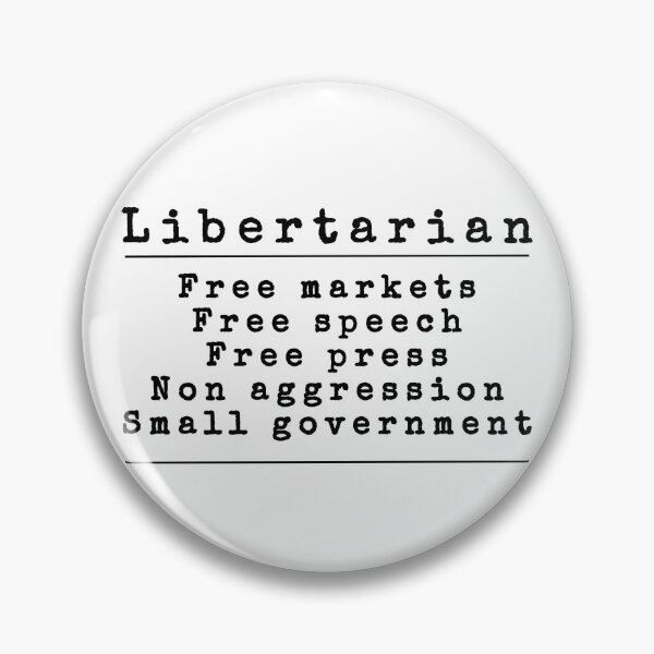 Item preview, Freedom of Libertarianism designed and sold by MuggyandMo.