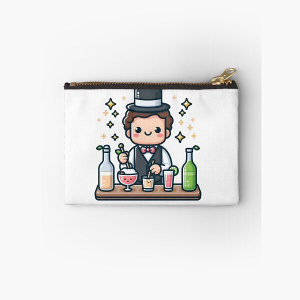 Item preview, Kawaii Bartender With A Top Hat designed and sold by CanvasCutie.