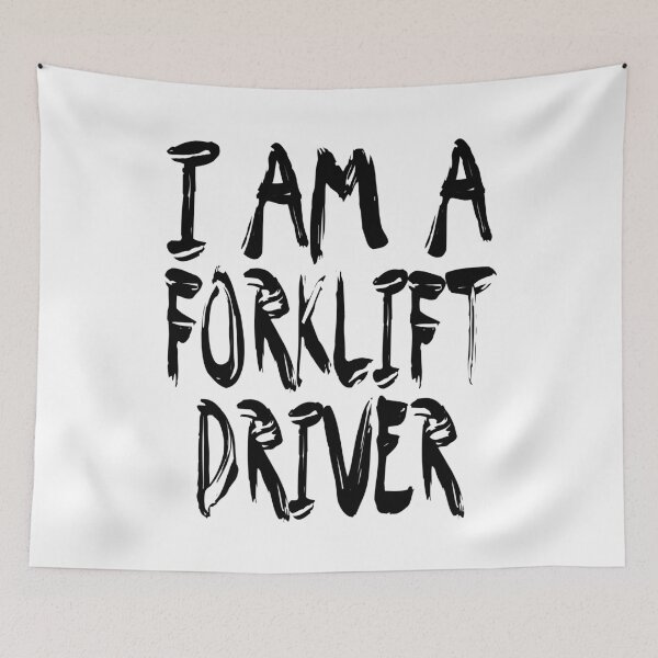 Item preview, I Am A Forklift Driver designed and sold by GoJobs.