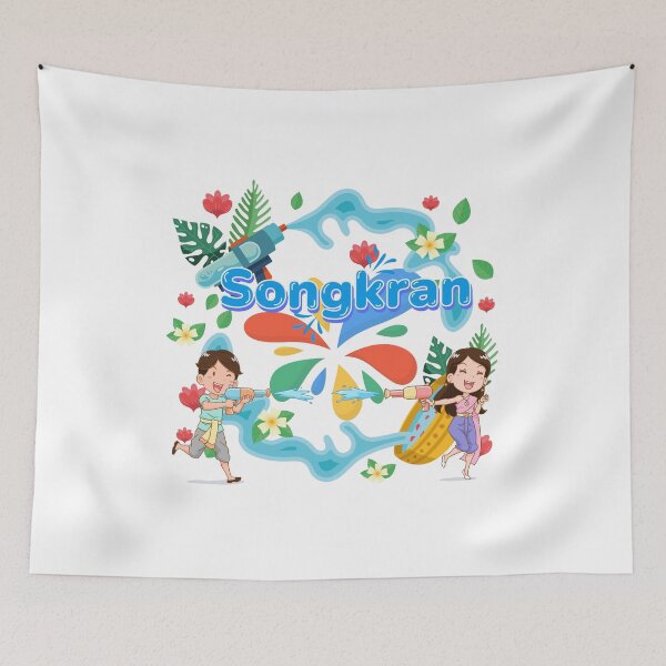 Item preview, Songkran in Thailand designed and sold by Easy-Shop24.