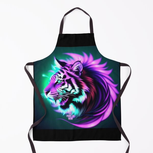 Item preview, Tiger in purple designed and sold by CatPointOfView.