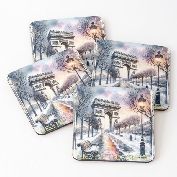 Item preview, The Arc de Triomphe in Paris, France designed and sold by Era-of-Traveler.