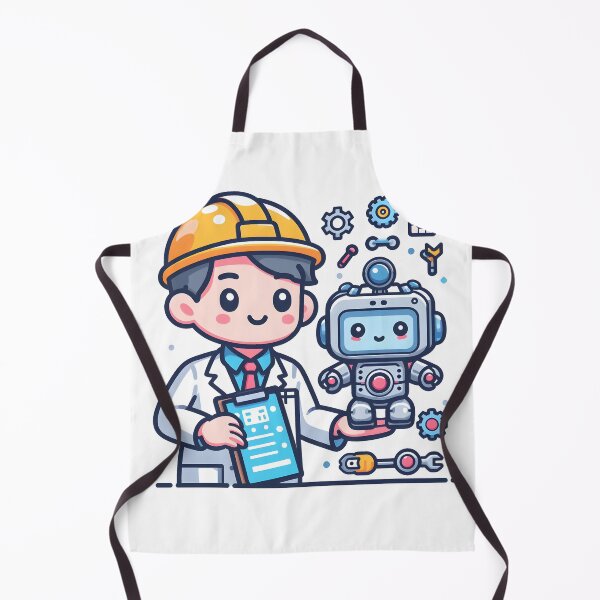 Item preview, Kawaii Robotics Engineer designed and sold by CanvasCutie.