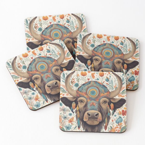 Item preview, American Bison. Spirits Of The Earth. #1 designed and sold by ArmonyforSouls.