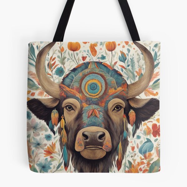 Item preview, American Bison. Spirits Of The Earth. #1 designed and sold by ArmonyforSouls.