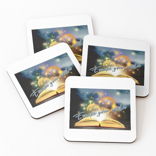Item preview, Escape your world - Read a book designed and sold by TorraCreative.