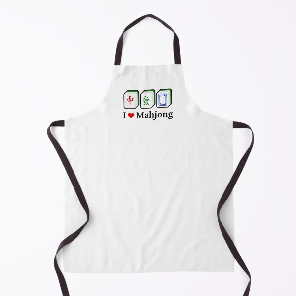 Item preview, I Love Mahjong | Mahjong Tiles, Cantonese Game - Black designed and sold by PawaPotto.