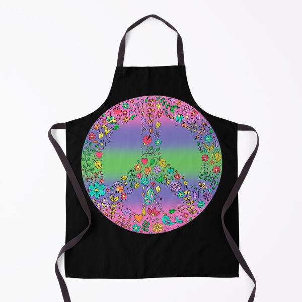 Item preview, Hippie Vibes Trigender Pride Flag Peace Sign, Subtle Trigender Pride Design designed and sold by Travelslightly.