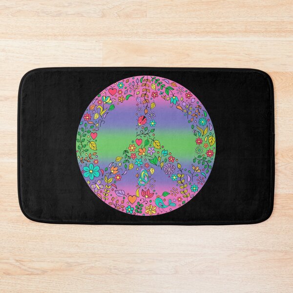 Item preview, Hippie Vibes Trigender Pride Flag Peace Sign, Subtle Trigender Pride Design designed and sold by Travelslightly.