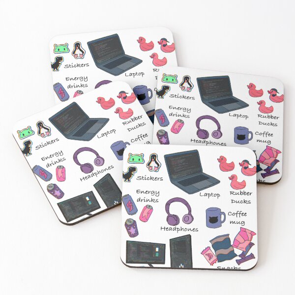Item preview, A programmer’s belongings designed and sold by SharonTheFirst.