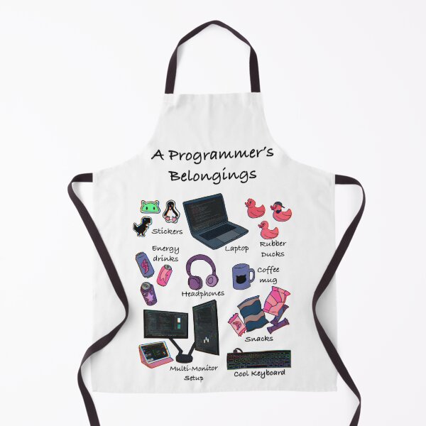 Item preview, A programmer’s belongings designed and sold by SharonTheFirst.
