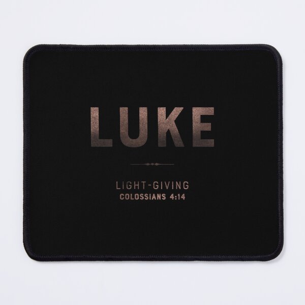 Item preview, Luke | Colossians 4 14 | Light-Giving | Christian Name with Biblical Meaning | Christian Name Collection designed and sold by Blessed Be Your Name.