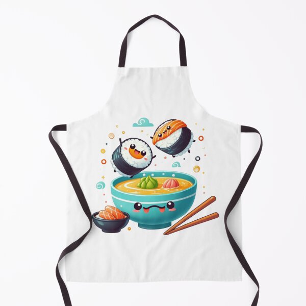 Item preview, sushi's world - "Animations" and "mangas" top sell 2024 designed and sold by NovaMode.