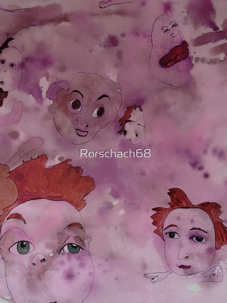 Thumbnail 4 of 4, iPhone Case, Perplexed designed and sold by Rorschach68.