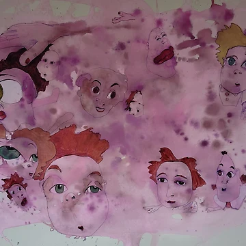 Artwork thumbnail, Perplexed by Rorschach68
