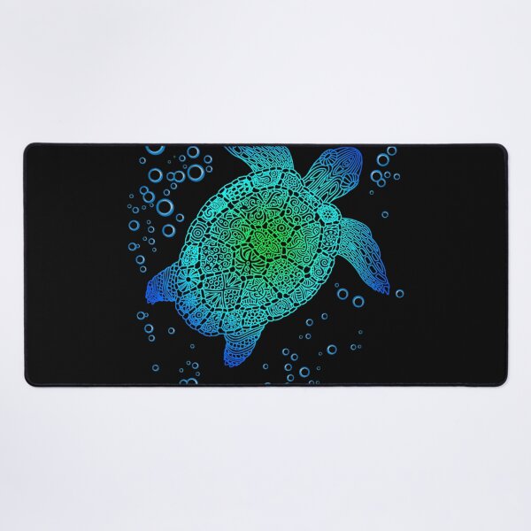 Item preview,  Ocean Blue Tribal Sea Turtle Honu Turtle Lover Gift designed and sold by CHONAUSI1357.