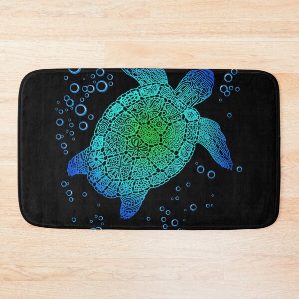 Item preview,  Ocean Blue Tribal Sea Turtle Honu Turtle Lover Gift designed and sold by CHONAUSI1357.