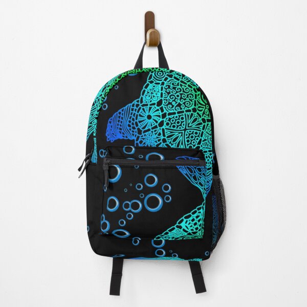 Item preview, Ocean Blue Tribal Sea Turtle Honu Turtle Lover Gift designed and sold by CHONAUSI1357.