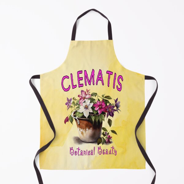 Item preview, Botanical Beauty Clematis Trio Pink Purple and White designed and sold by MysticOzzy.