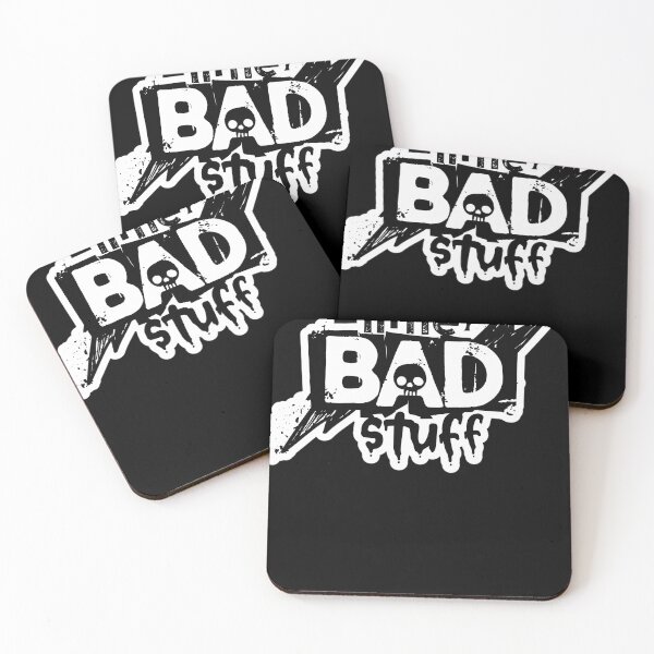 Item preview, Little Bad Stuff Logo - Black - Outline designed and sold by MicdrenaSCanty.