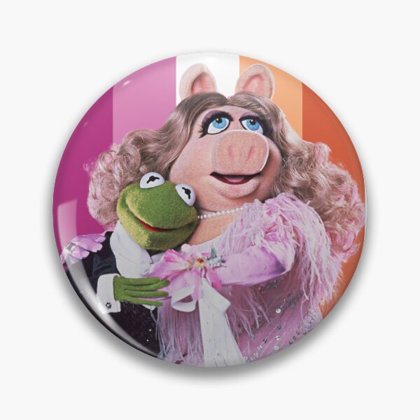 Item preview, Butch/Femme Kermit and Miss Piggy  designed and sold by molecularmavis.