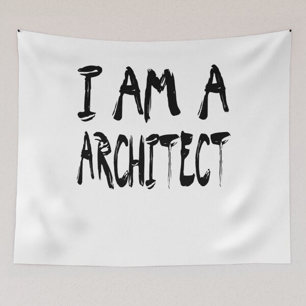 Item preview, I Am A Architect designed and sold by GoJobs.