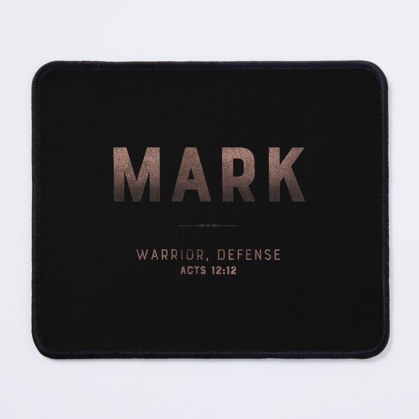 Item preview, Mark | Acts 12 12 | Warrior Defense | Christian Name with Biblical Meaning | Christian Name Collection designed and sold by Blessed Be Your Name.