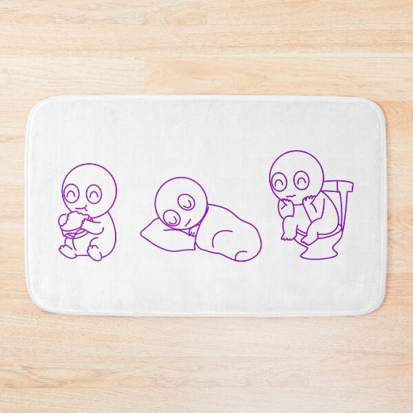 Item preview, Eat, Sleep, Poop – Minimalist Line Art for Everyday Vibes! designed and sold by snewen.