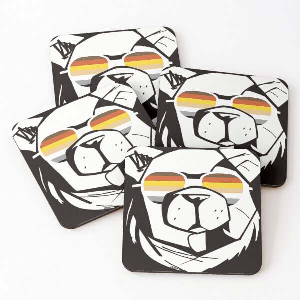 Item preview, ROBUST BEAR GLASS ICON 2 designed and sold by HenrBernard.
