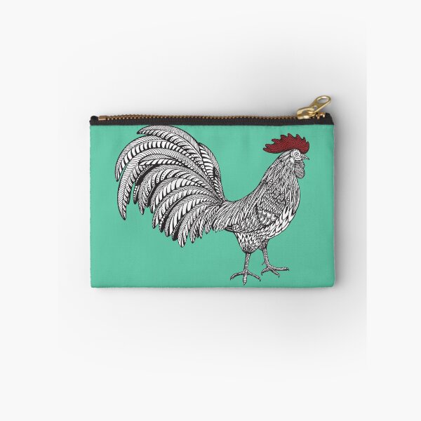 Item preview, Rooster Zentangle Artwork with Colored Comb designed and sold by PaulC71.