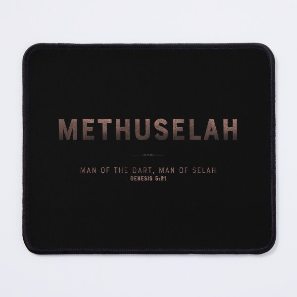 Item preview, Methuselah | Genesis 5 21 | Man of the Dart | Man of Selah | Christian Name with Biblical Meaning | Christian Name Collection designed and sold by Blessed Be Your Name.