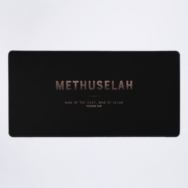 Item preview, Methuselah | Genesis 5 21 | Man of the Dart | Man of Selah | Christian Name with Biblical Meaning | Christian Name Collection designed and sold by Blessed Be Your Name.