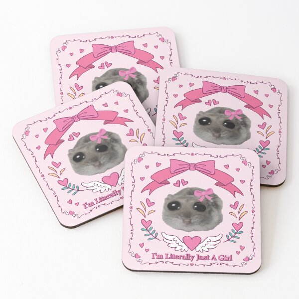Item preview, Sad Hamster [Sad Hamster Meme] designed and sold by thesocialcactus.