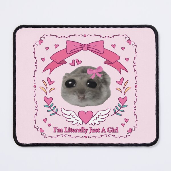Item preview, Sad Hamster [Sad Hamster Meme] designed and sold by thesocialcactus.