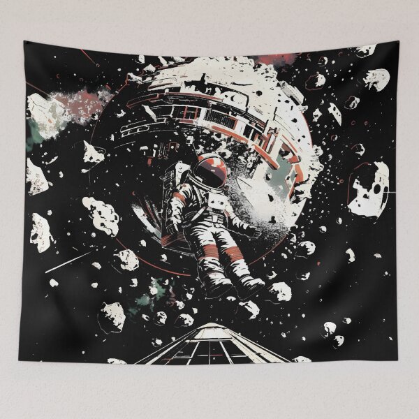 Item preview, Nocturnal Revenge Helpless Astronaut designed and sold by Spookyashell.