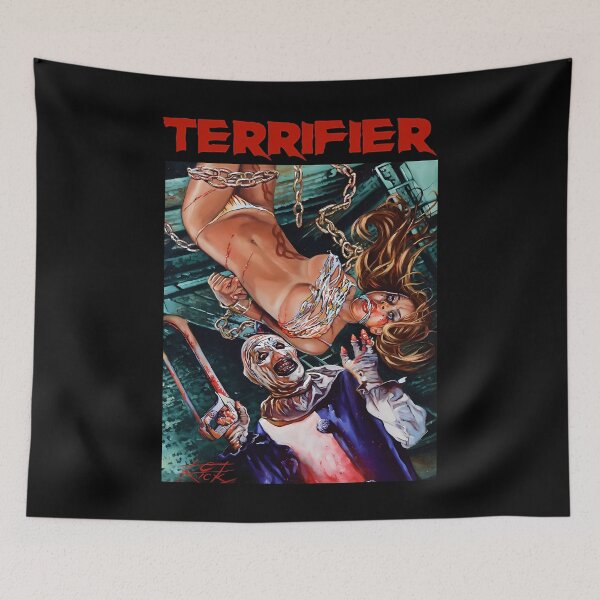 Item preview, Terrifier Art The Clown Horror Movie Art designed and sold by BenjaminDel1.