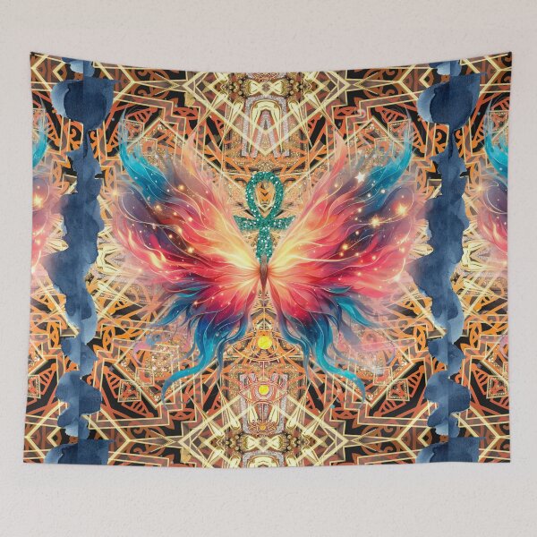 Item preview, Aqua Ankh Fire Aries Season designed and sold by webgrrl.