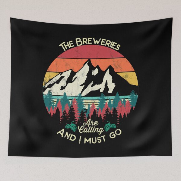Item preview, Craft Beer The Breweries Are Calling And I Must Go Brewery designed and sold by BenjaminDel1.