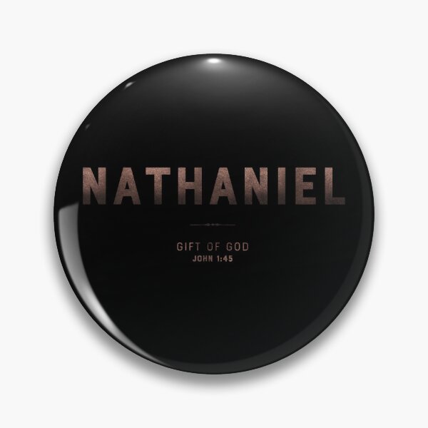 Item preview, Nathaniel | John 1 45 | Gift of God | Christian Name with Biblical Meaning | Christian Name Collection designed and sold by Blessed Be Your Name.