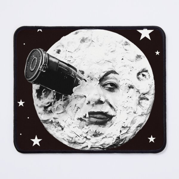 Item preview, Moon Face - Melies Rocket Journey to the Moon designed and sold by ClaytoPipkin.