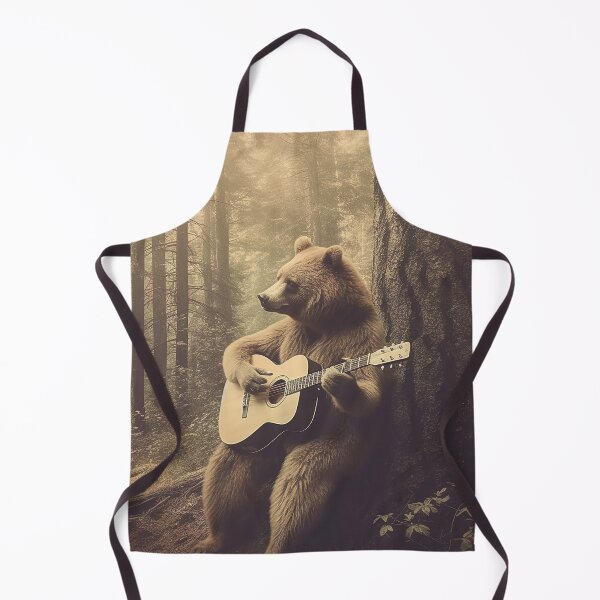 Item preview, Bear Playing Guitar designed and sold by RobertoGreen.