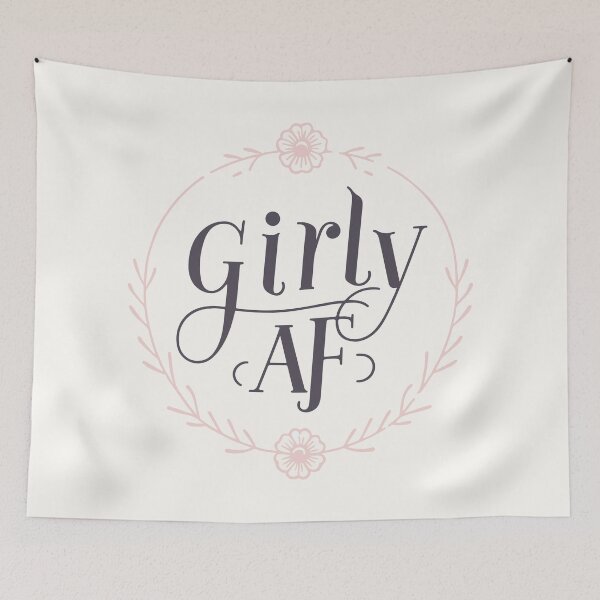 Item preview, Girly AF designed and sold by thegirlyshoppe.