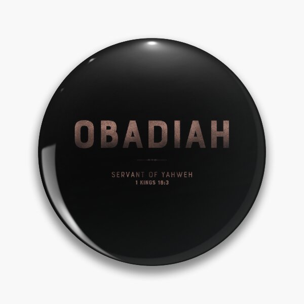 Item preview, Obadiah | 1 Kings 18 3 | Servant of Yahweh | Christian Name with Biblical Meaning | Christian Name Collection designed and sold by Blessed Be Your Name.