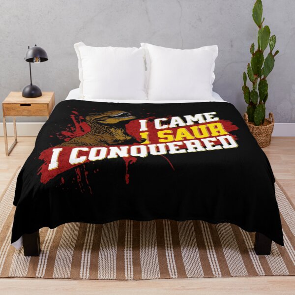 Item preview, I Came I Saur I Conquered - Funny Dinosaur designed and sold by goldentusk.