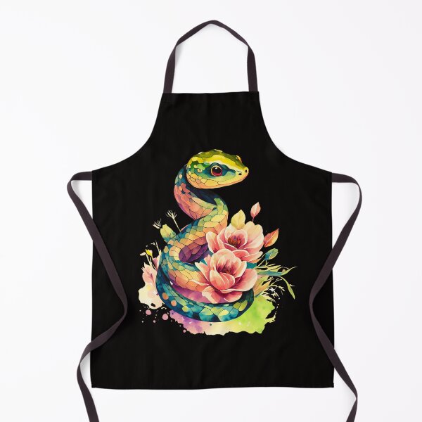 Item preview, flourescent green Snake-Year of the Snake ver 1- Chinese Zodiac Theme-white Background designed and sold by CosmicNook1.
