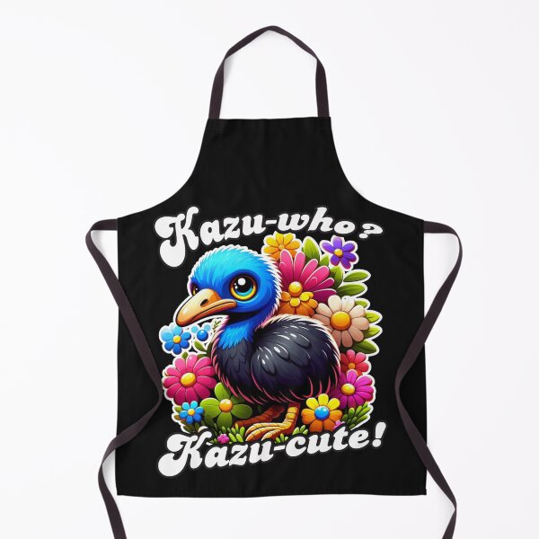 Item preview, Kazu-who? Kazu-cute! A Colorful Springtime Cassowary Chick designed and sold by SplashTastic.