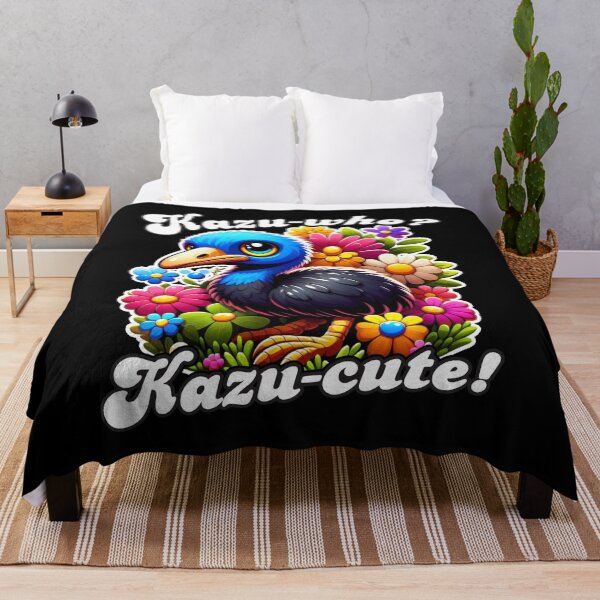 Item preview, Kazu-who? Kazu-cute! A Colorful Springtime Cassowary Chick designed and sold by SplashTastic.
